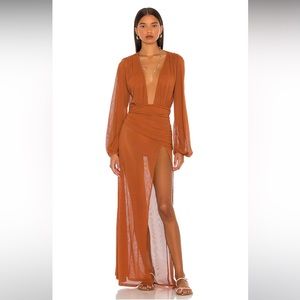 Camila Coelho Kimber Maxi Dress, Size XS